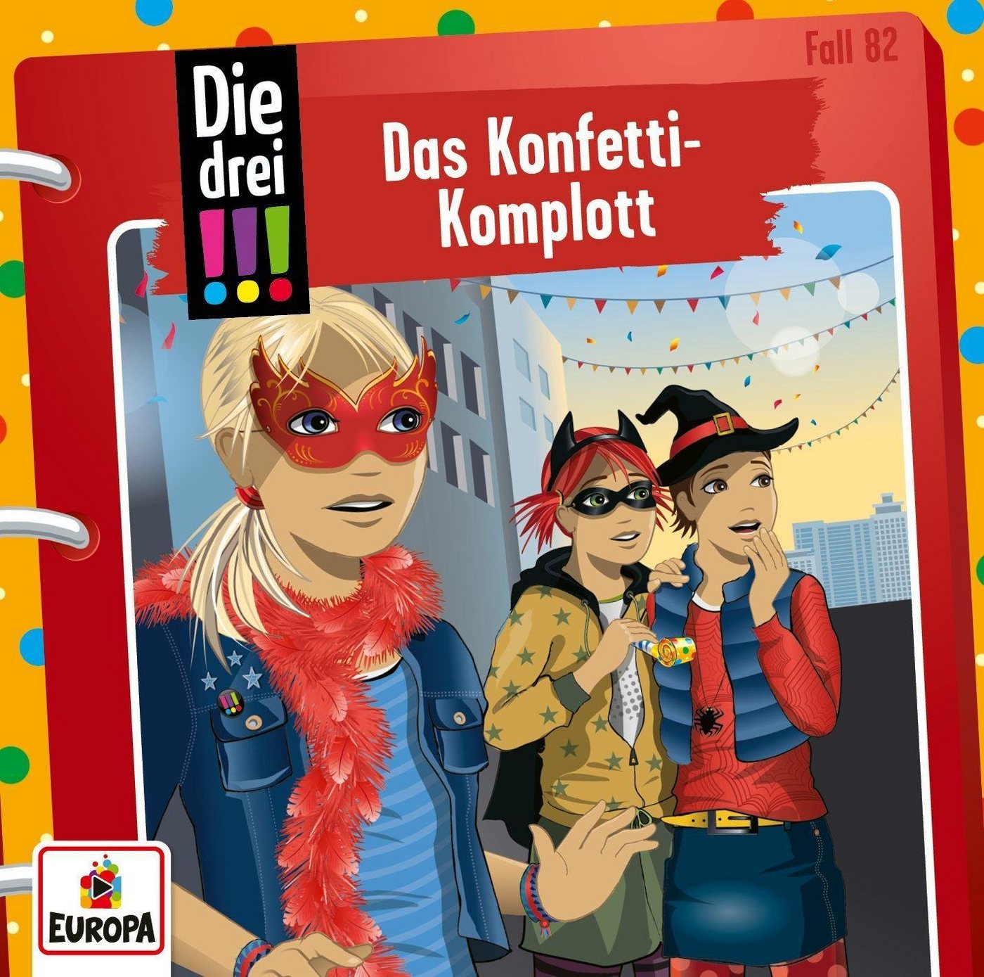 United Soft Media Hörspiel-CD Die drei !!! - Das Konfetti-Komplott, Audio-CD United Soft Media Hörspiel-CD Die drei !!! - Das Konfetti-Komplott, Audio-CD von United Soft Media