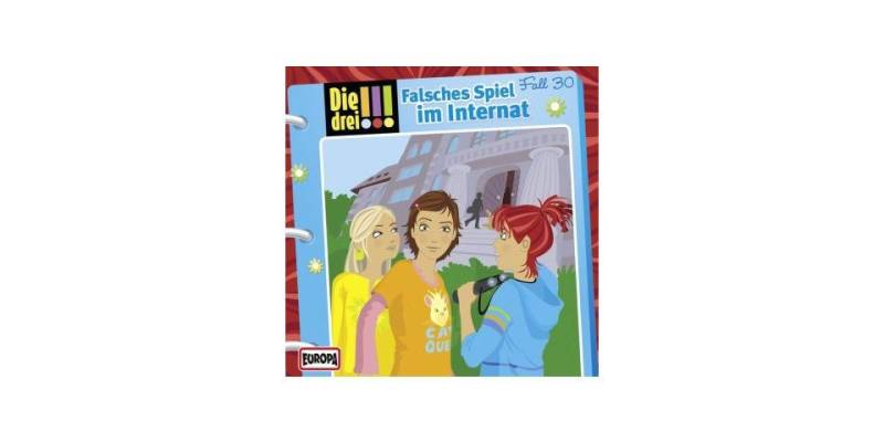 United Soft Media Hörspiel-CD Die drei !!! - Falsches Spiel im Internat, Audio-CD von United Soft Media