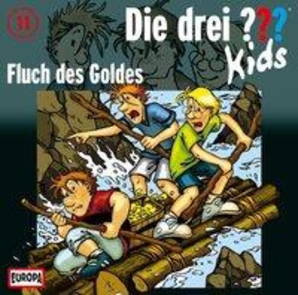 United Soft Media Hörspiel Die drei ??? Kids 11. Fluch des Goldes (drei Fragezeichen) CD von United Soft Media