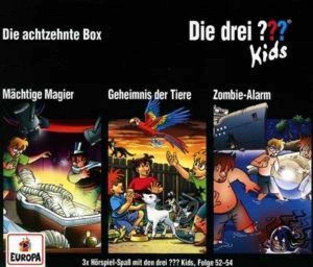 United Soft Media Hörspiel Die drei ??? Kids 18. /3er Box- Folgen 52-54 (3 Audio-CDs) von United Soft Media