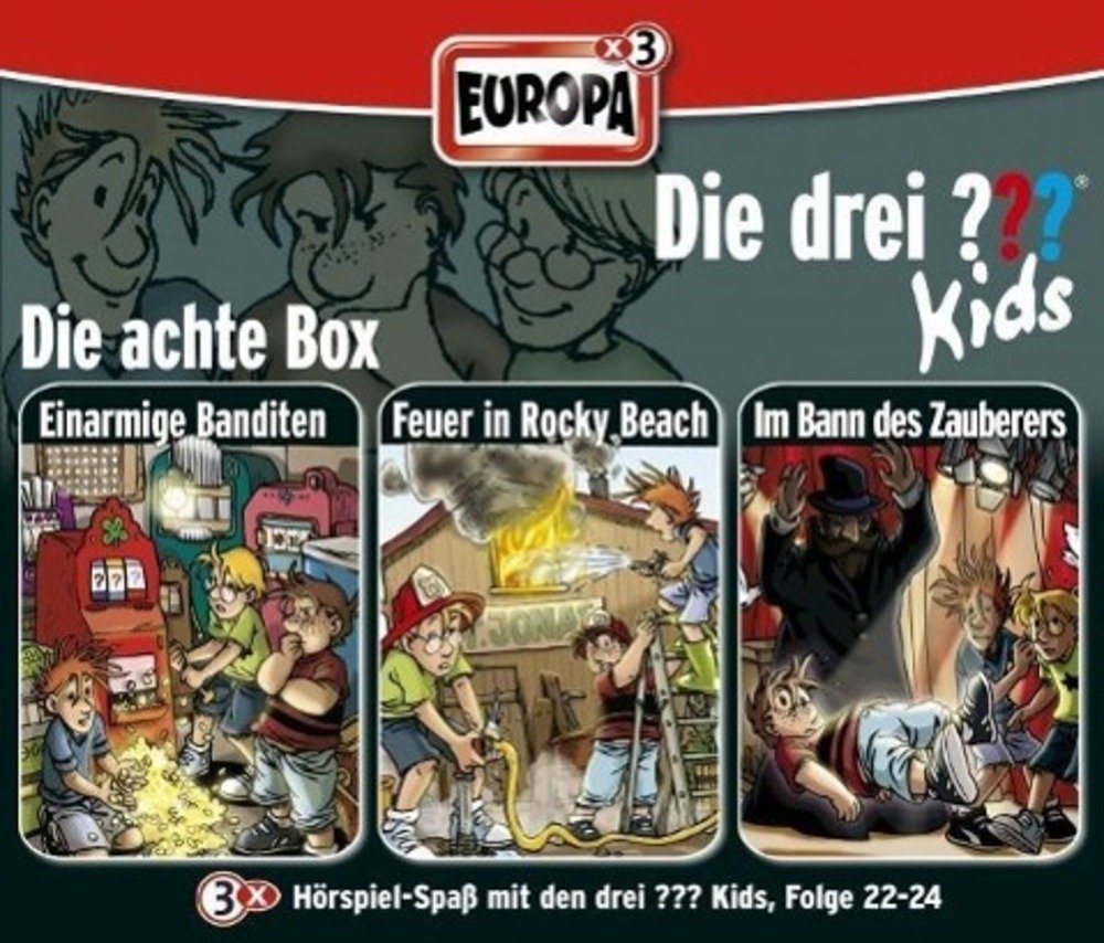 United Soft Media Hörspiel Die drei ??? Kids 3er Box. Folgen 22 - 24 (drei Fragezeichen) 3 CDs von United Soft Media