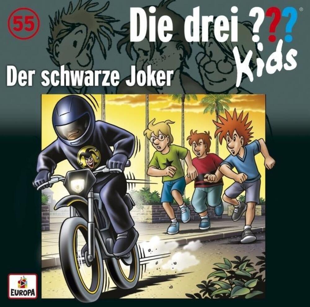 United Soft Media Hörspiel Die drei ??? Kids 55: Der schwarze Joker von United Soft Media