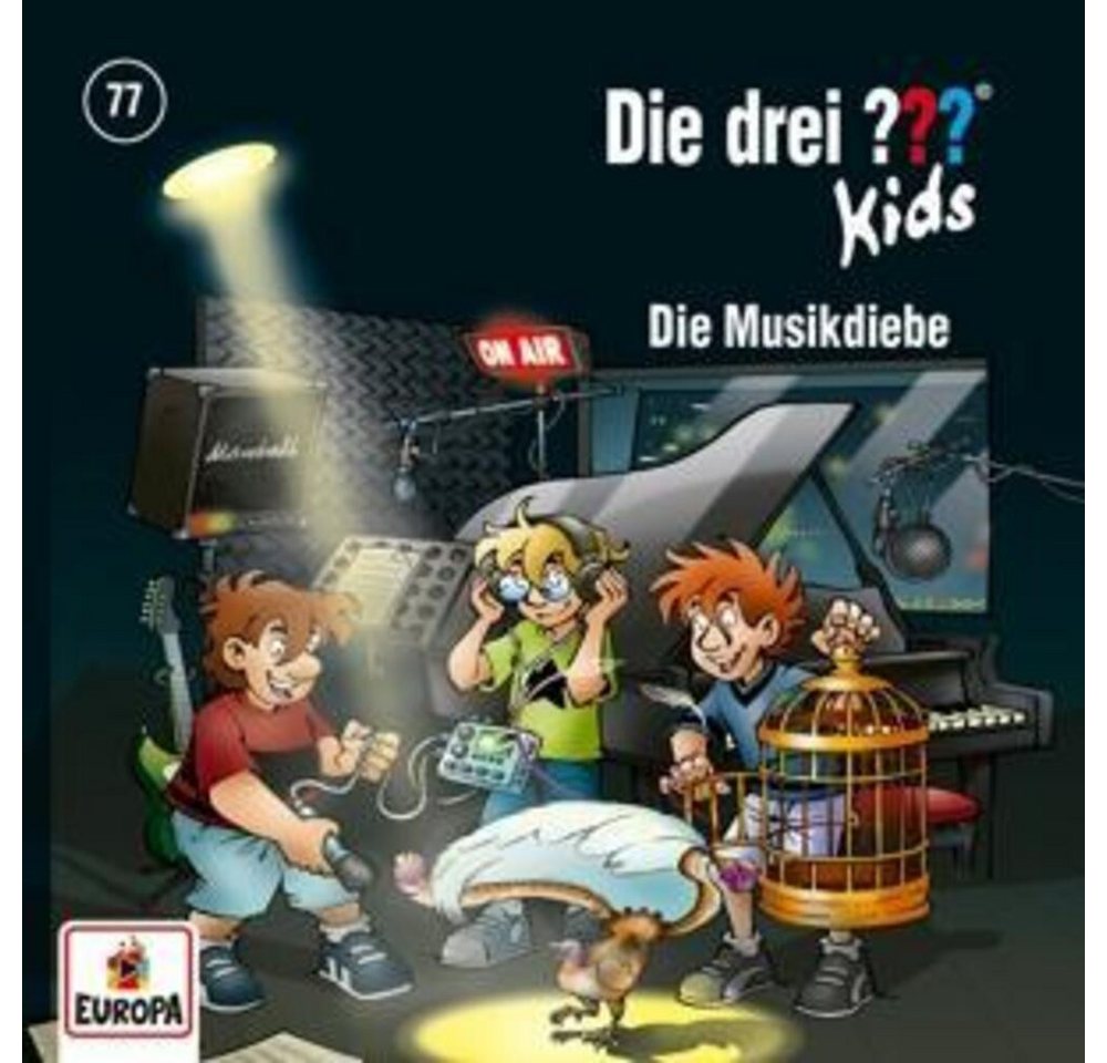 United Soft Media Hörspiel Die drei ??? Kids 77: Die Musikdiebe von United Soft Media