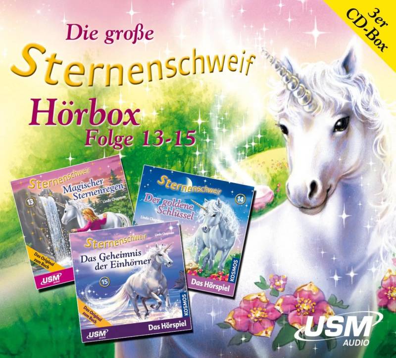 United Soft Media Hörspiel Die große Sternenschweif Hörbox Folge 13-15 von United Soft Media