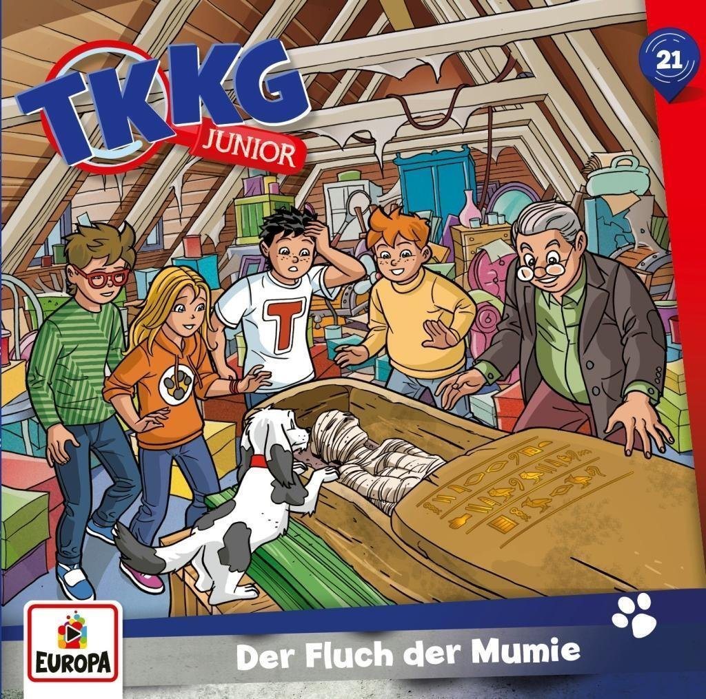 United Soft Media Hörspiel TKKG Junior 21: Der Fluch der Mumie von United Soft Media