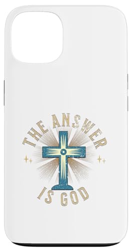 Gott - Die Antwort ist Gott Feiertag Jesus Christ Hülle für iPhone 13 Gott - Die Antwort ist Gott Feiertag Jesus Christ Hülle für iPhone 13 von United Labels
