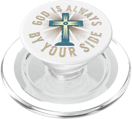 Gott - Gott ist immer an deiner Seite Feiertage PopSockets PopGrip für MagSafe von United Labels