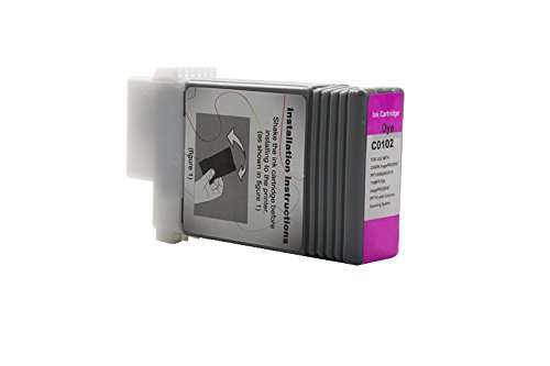 Kompatibel für Canon Imageprograf IPF 720 Tinte Magenta - PFI-102M / 0897B001 - Inhalt: 130 ml von United Toner