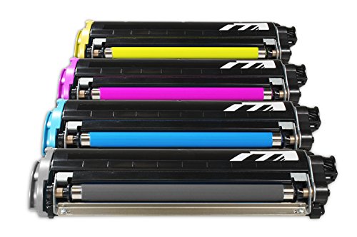 Kompatibel für Epson Aculaser C 2600 DTN Toner Sparset Black, Cyan, Magenta, Yellow - C13S050226 - C13S050229 - Für ca. 4 x 5.000 Seiten (5% Deckung) von United Toner
