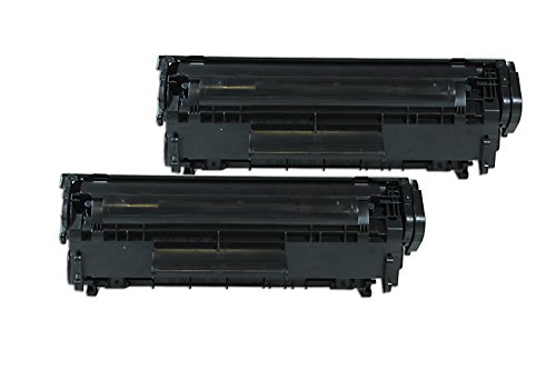 United Toner Kompatibel für HP Laserjet 3020 AIO Toner Sparset Black - Q2612AD - Für ca. 2 x 2000 Seiten (5% Deckung) von United Toner