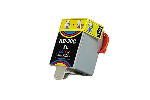 Kompatibel für Kodak ESP 1.2 Tinte Cyan, Magenta, Yellow - No.30 XL / 3952371 - Inhalt: 42 ml von United Toner