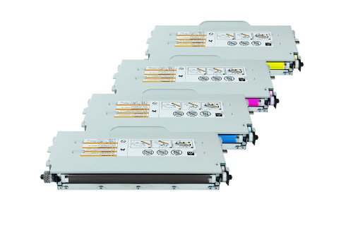 Rebuilt für Brother MFC-9420 CNLT - TN-04 - Toner Sparset Black, Cyan, Magenta, Yellow - Für ca. 1 x 10.000 & 3 x 6.600 Seiten (5% Deckung) von United Toner