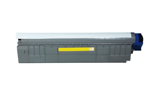 Rebuilt für Oki C 8600 Series - 43487709 - Toner Yellow - Für ca. 6000 Seiten (5% Deckung) von United Toner