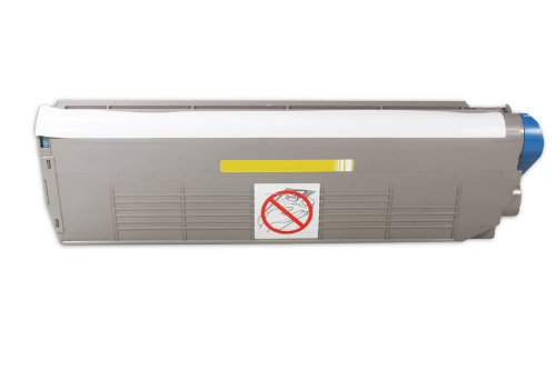 United Toner Rebuilt für Oki C 9300 DN - 41963605 - Toner Yellow - Für ca. 15000 Seiten (5% Deckung) von United Toner