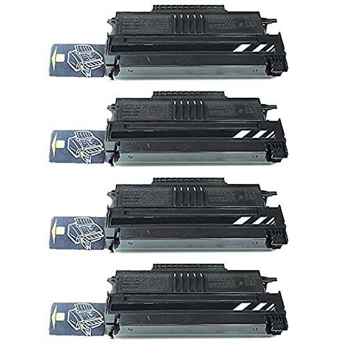 Rebuilt für Sagem MFD 6050 - PFA 822 / 253109266XXL - Toner Sparset 4X Black - Für ca. 4 x 5.500 Seiten (5% Deckung) von United Toner