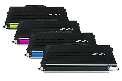 Rebuilt für Samsung CLP-500 A - CLP-500D7 / CLP500D5 - Toner Sparset Black, Cyan, Magenta, Yellow - Für ca. 1 x 7.000 & 3 x 5.000 Seiten (5% Deckung) von United Toner