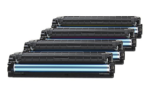 Rebuilt für Samsung CLX-4195 FN - CLP-415 / CLT-504S - Toner Sparset Black, Cyan, Magenta, Yellow - Für ca. 1 x 2.500 & 3 x 1.800 Seiten (5% Deckung) von United Toner