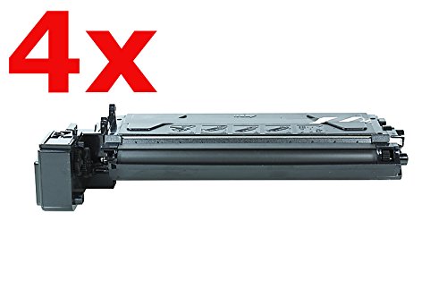 Rebuilt für Samsung SCX-6120 N - SCX-6320D8 - Toner Sparset 4X Black - Für ca. 4 x 8.000 Seiten (5% Deckung) von United Toner