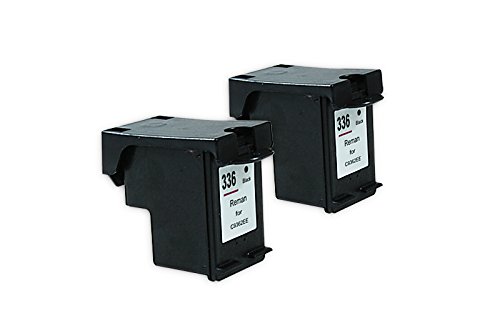 Recycelt für HP PhotoSmart C 3100 Series Tinten Sparset Black - Nr.336 / C9362EE - Inhalt: 2 x 10 ml von United Toner
