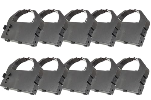 United Toner Kompatibel für Epson LQ 680 Plus Farbband Sparset Black - C13S015262 von United Toner