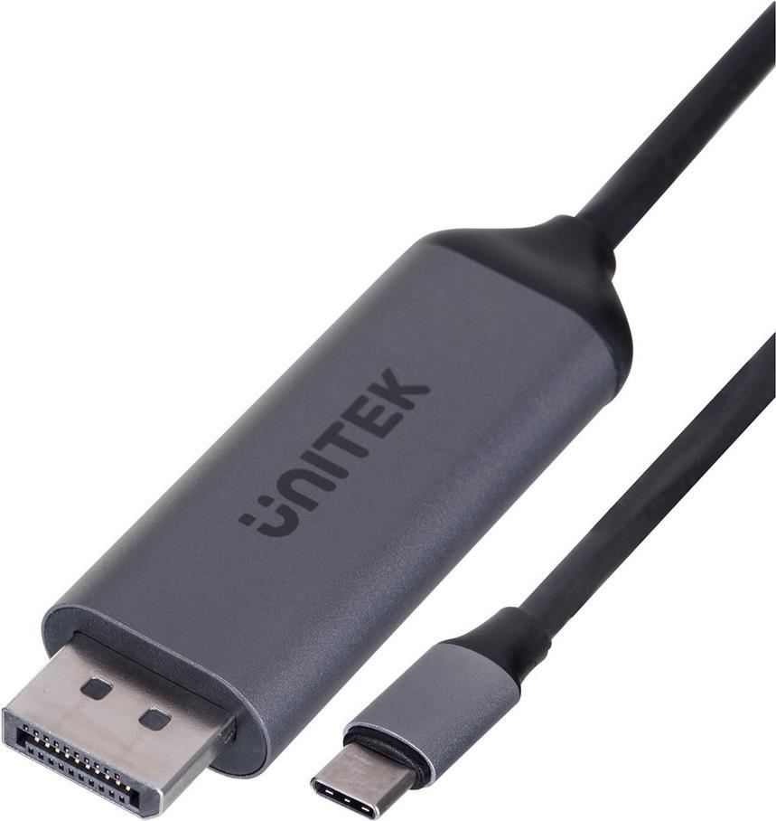 UNITEK ADAPTER USB-C, DISPLAYPORT 1.4, 8K@60HZ, 1,8M, V1423C (V1423C) von Unitek