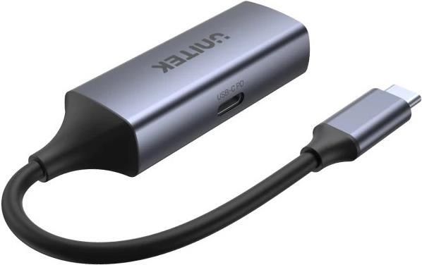 Unitek USB-C - RJ45-Adapter, 1GBPS, PD 100W (U1323A) von Unitek