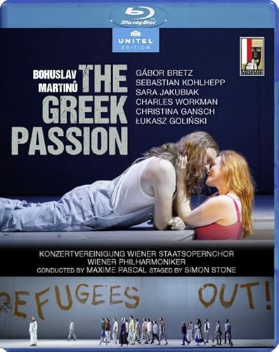 Martinů: The Greek Passion [Salzburg Festival, Felsenreitschule, August 2023] [Blu-ray] von Unitel [Naxos Deutschland GmbH]