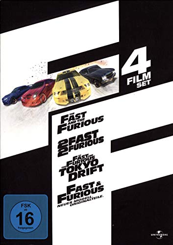 Fast & Furious (1-4 Film-Set) [4 DVDs] von Universal/DVD