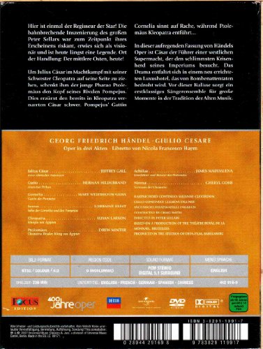 Händel - Giulio Cesare [2 DVDs] von Universal/Music/DVD