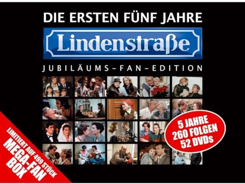 Lindenstraße - Die Ersten 5 Jahre (Jubiläums-Box) [52 DVDs] von Universal/Music/DVD
