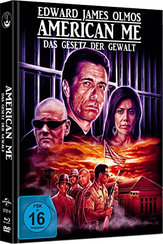 American Me - Das Gesetz der Gewalt (Limited Mediabook mit Blu-ray+DVD+Booklet, uncut Kinofassung) von Universal / Hansesound (Soulfood)