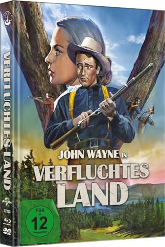 Verfluchtes Land - Kinofassung (Limited Mediabook Cover A mit Blu-ray+DVD+Booklet, neues Master, auf 500 Stück limitiert) von HanseSound / Lighthouse Home Entertainment