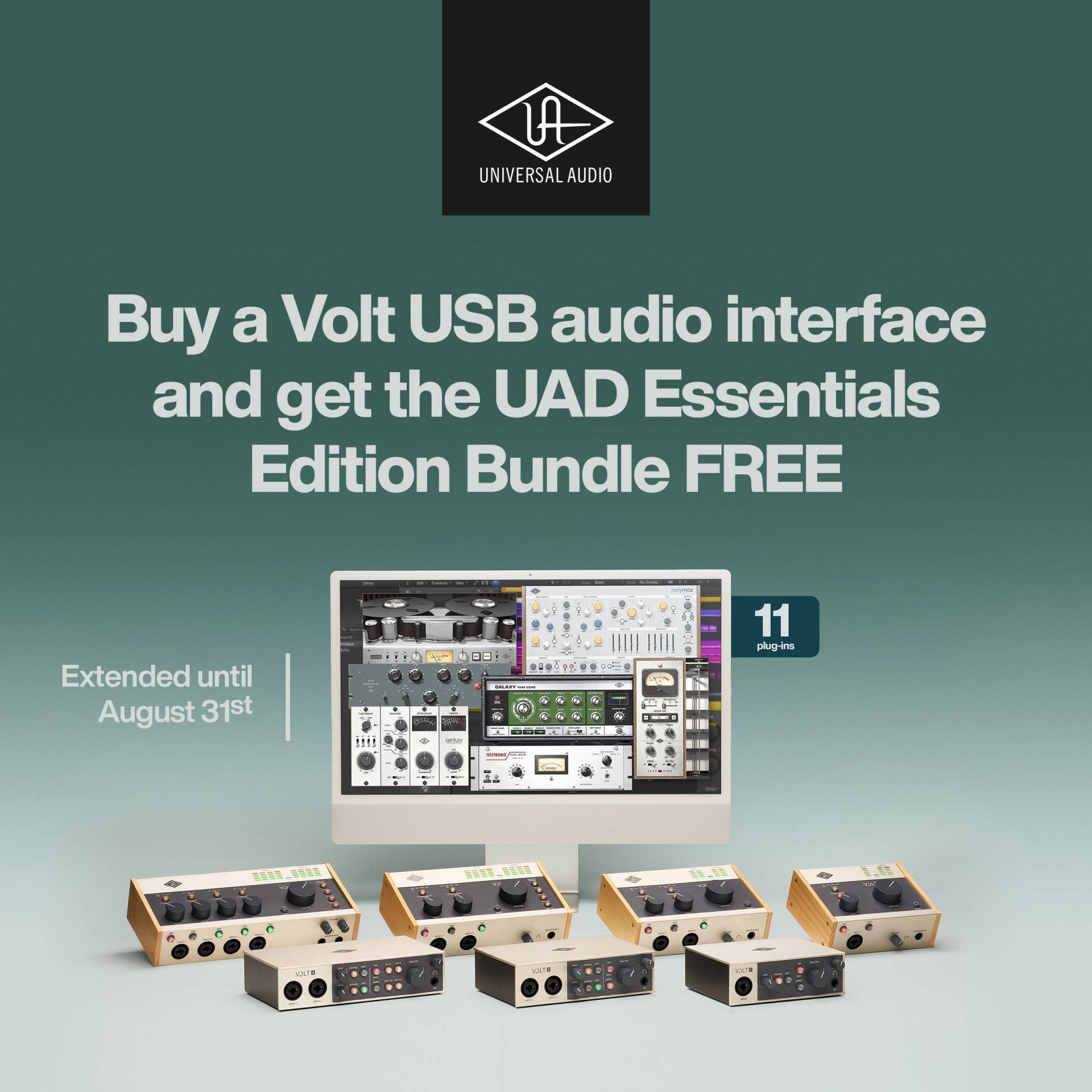 (B-Ware) Universal Audio Volt 276 2x2 USB-C Audio Interface von Universal Audio