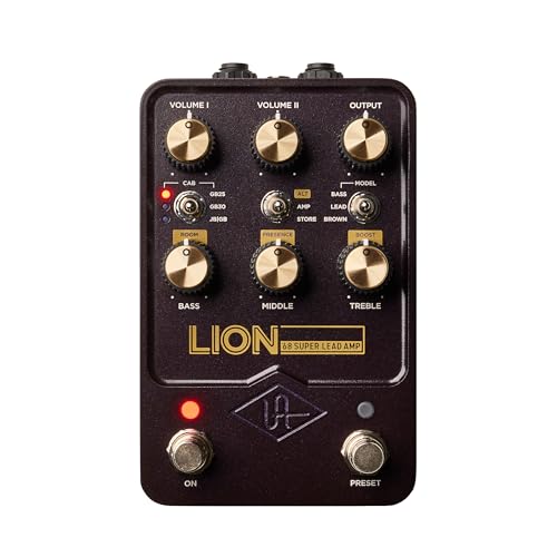Universal Audio UAFX Lion ‘68 Super Lead Amp Universal Audio UAFX Lion ‘68 Super Lead Amp von Universal Audio