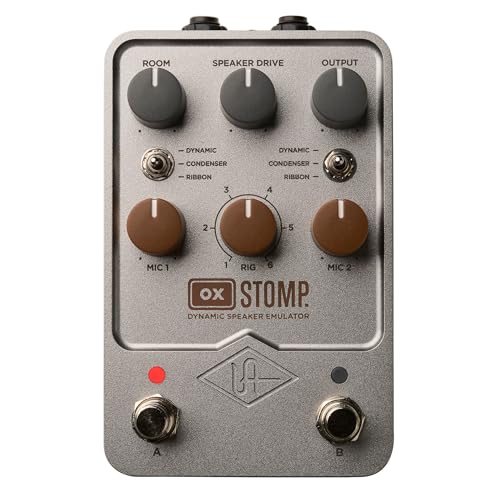 Universal Audio UAFX OX Stomp Dynamic Speaker Emulator Effects Pedal von Universal Audio