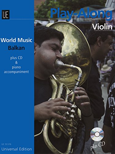 UNIVERSAL EDITION BALKAN PLAY ALONG VIOLIN + CD Klassische Noten Violine von Universal Edition