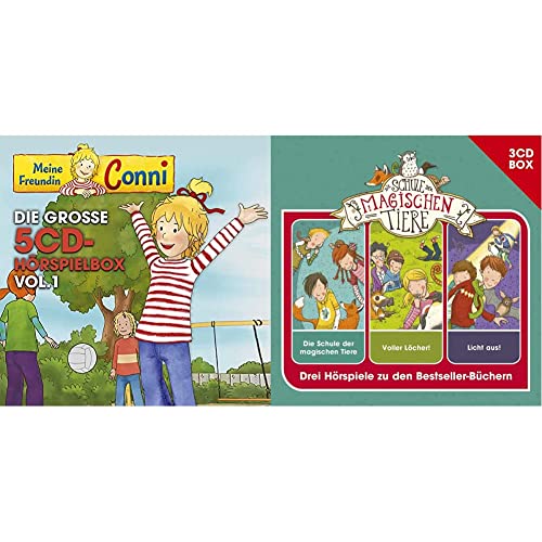 Conni (TV) - Die große 5-CD Hörspielbox Vol. 1 & Die Schule der magischen Tiere – 3CD Hörspielbox Vol. 1 – Folge 01-03 von Universal Family Entertai