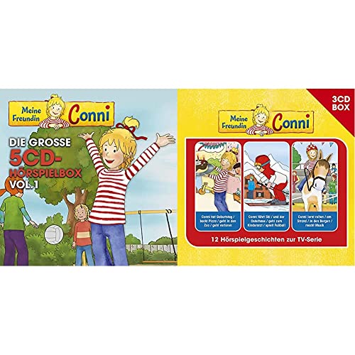 Conni (TV) - Die große 5-CD Hörspielbox Vol. 1 & Meine Freundin Conni-3-CD Hörspielbox Vol.2 von Universal Family Entertai