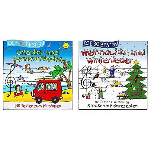 Die 30 besten Urlaubs- und Sommerlieder & Die 30 besten Weihnachts- und Winterlieder mit Texten zum Mitsingen von Universal Family Entertai