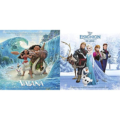 Vaiana - Deutscher Original Film-Soundtrack (Deutsche Version) & Die Eiskönigin - Völlig Unverfroren - Die Lieder (Frozen) von Universal Family Entertai