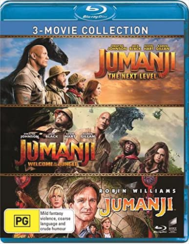Jumanji: 3-Movie Collection: Jumanji / Jumanji: Welcome to the Jungle /Jumanji: The Next Level [Blu-ray] von Universal Import
