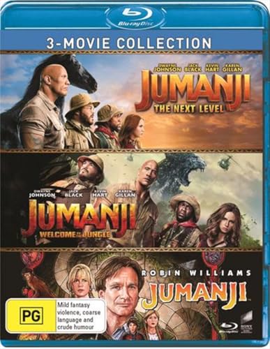 Jumanji: 3-Movie Collection: Jumanji / Jumanji: Welcome to the Jungle /Jumanji: The Next Level [Blu-ray] von Universal Import