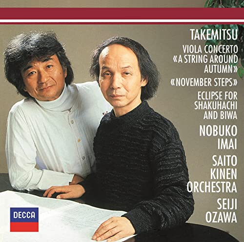 Takemitsu: November Steps. Eclipse. A String Around Autumn - SHM-CD Takemitsu: November Steps. Eclipse. A String Around Autumn - SHM-CD von Universal Japan
