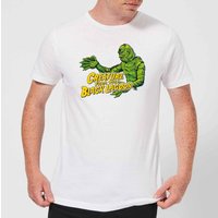 Universal Monsters Der Schrecken Vom Amazonas Crest Herren T-Shirt - Weiß - XL von Universal Monsters