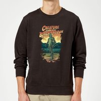 Universal Monsters Der Schrecken Vom Amazonas Illustrated Pullover - Schwarz - M von Universal Monsters