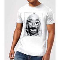 Universal Monsters Der Schrecken Vom Amazonas Portrait Herren T-Shirt - Weiß - 5XL von Universal Monsters