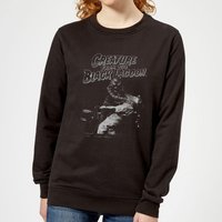 Universal Monsters Der Schrecken Vom Amazonas Schwarz And Weiß Damen Pullover - Schwarz - L von Universal Monsters