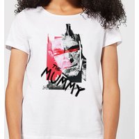Universal Monsters Die Mumie Collage Damen T-Shirt - Weiß - XXL von Universal Monsters