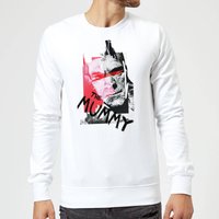 Universal Monsters Die Mumie Collage Pullover - Weiß - M von Universal Monsters