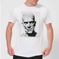 Universal Monsters Die Mumie Portrait Herren T-Shirt - Weiß - XXL von Universal Monsters